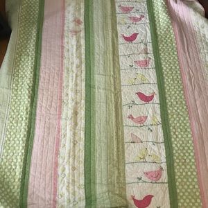 Pottery Barn twin quilt set